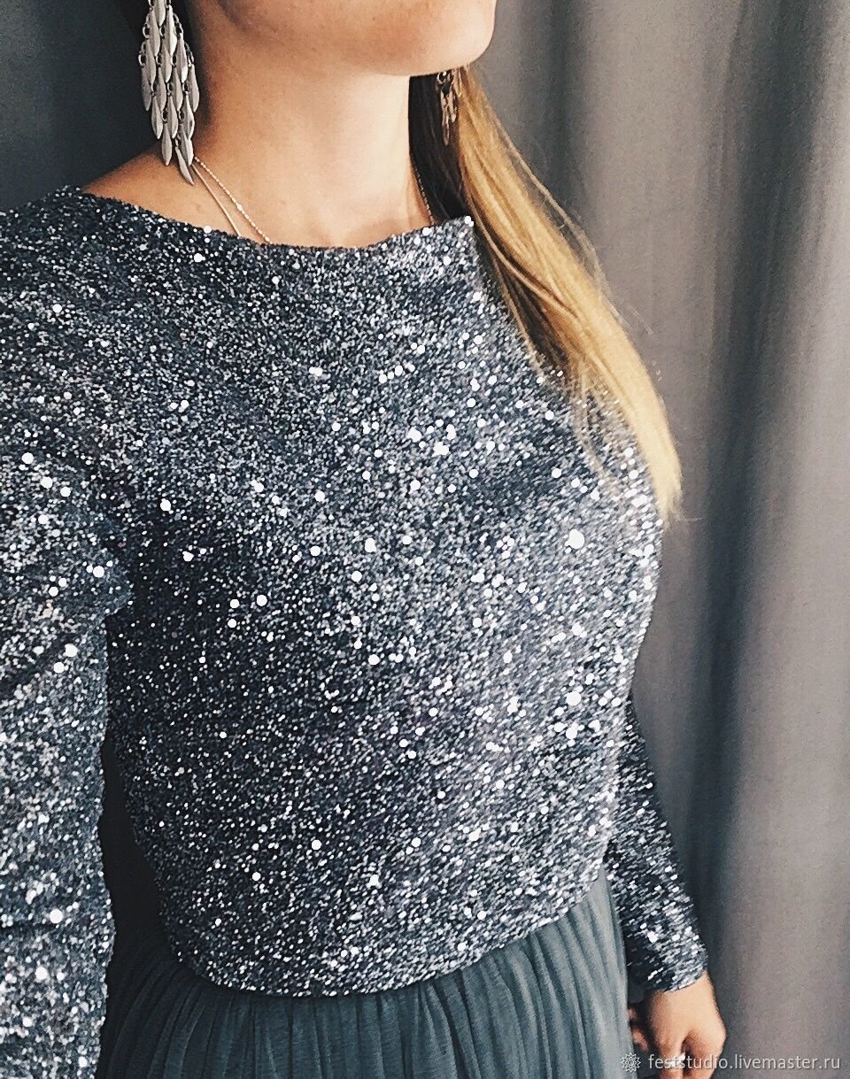 Топик с пайетками