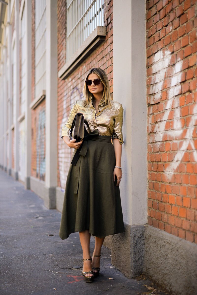 Вечернее платье с пышной юбкой