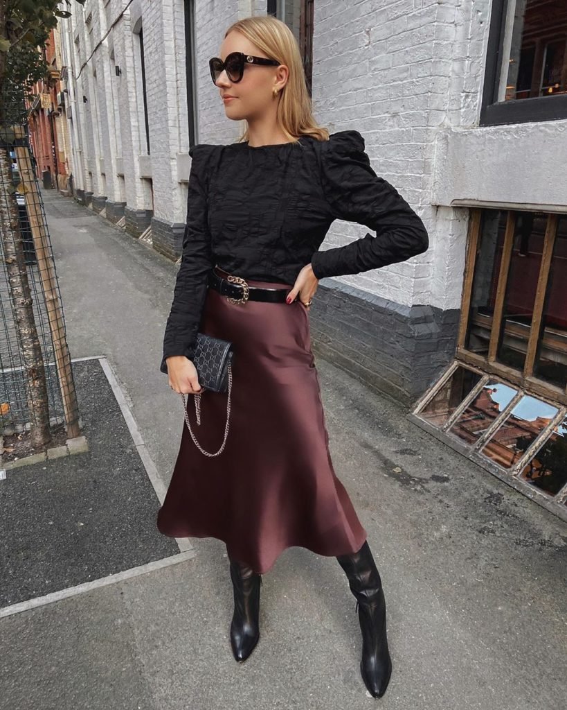 Фиолетовая юбка