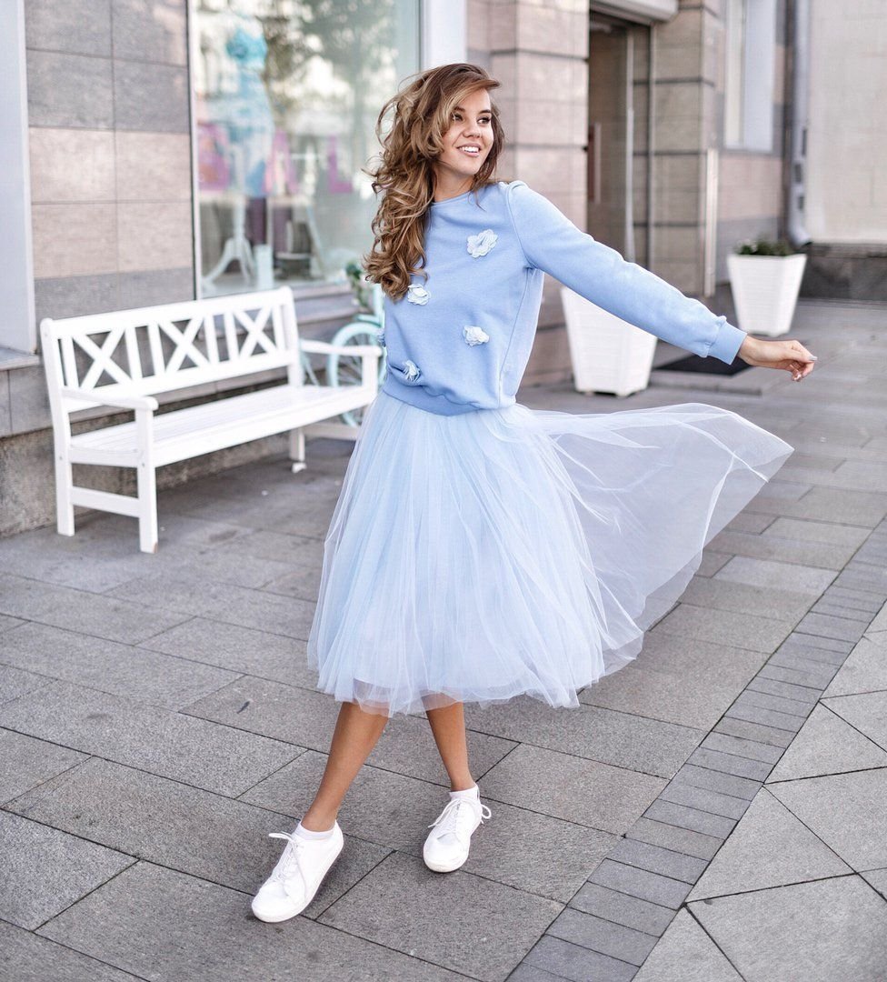 Бижутерия к синему платью