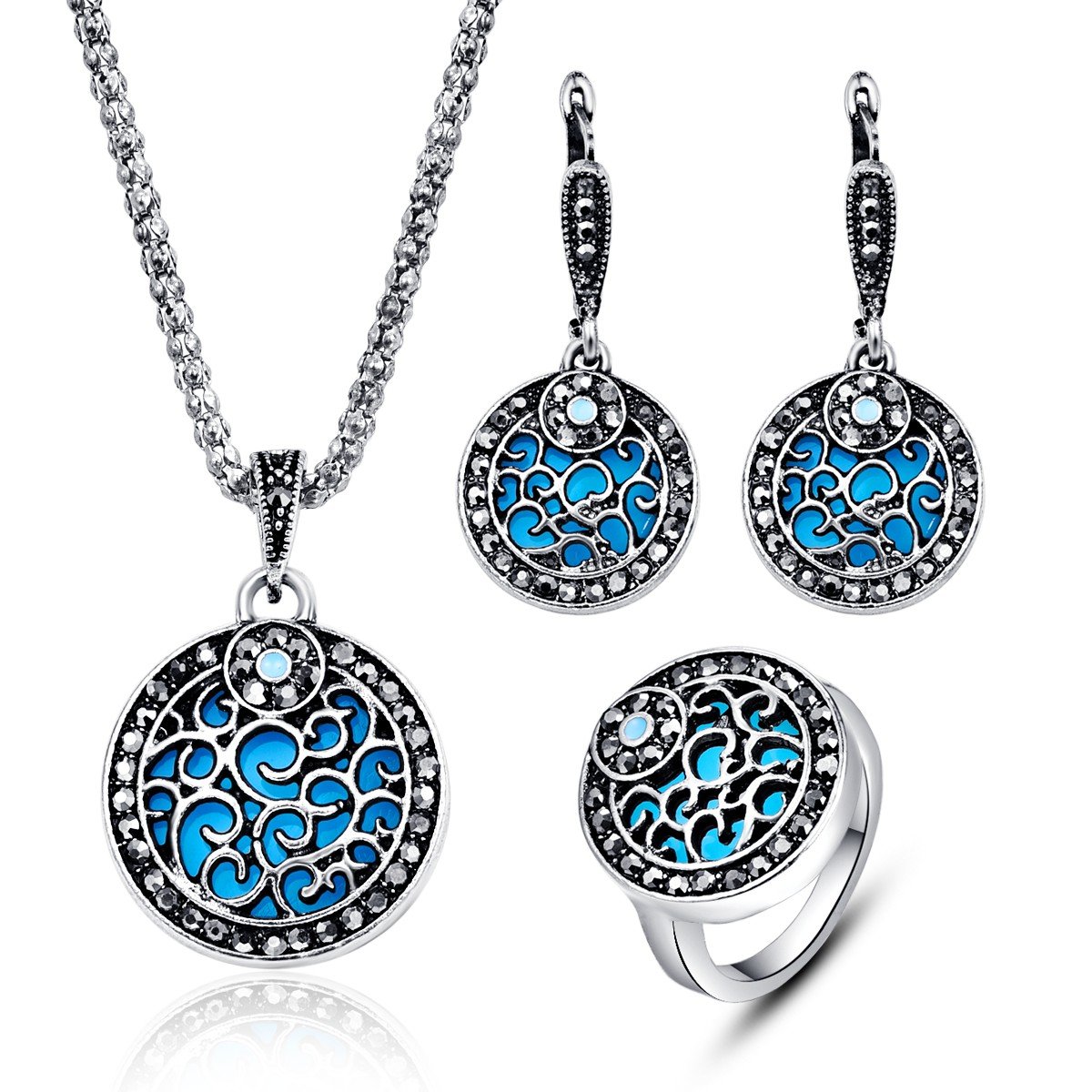 Современные серебряные украшения