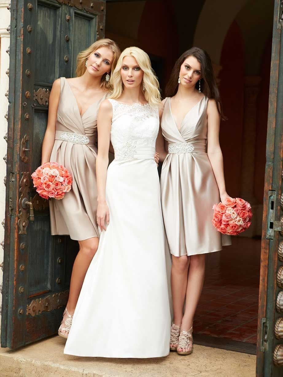 Платье подружки невесты зимой