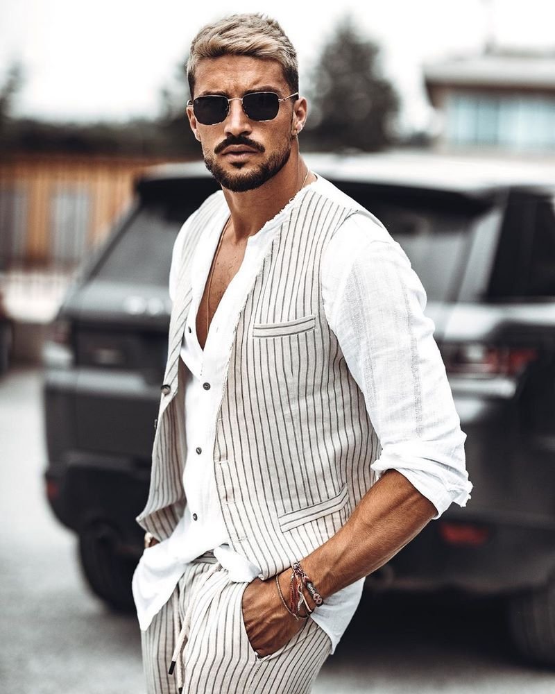 Мариано ди Вайо с бородой