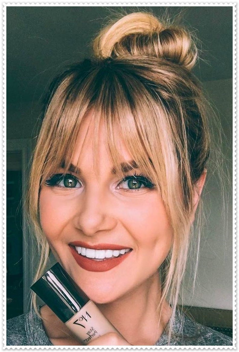 Легкая челка