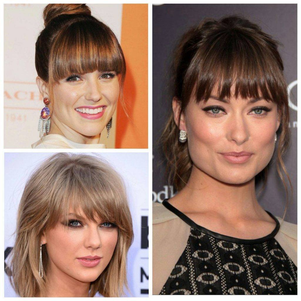 Чёлки для овального лица