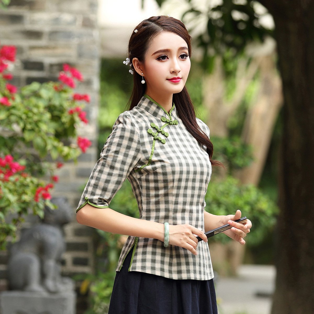 Китайские блузки ципао