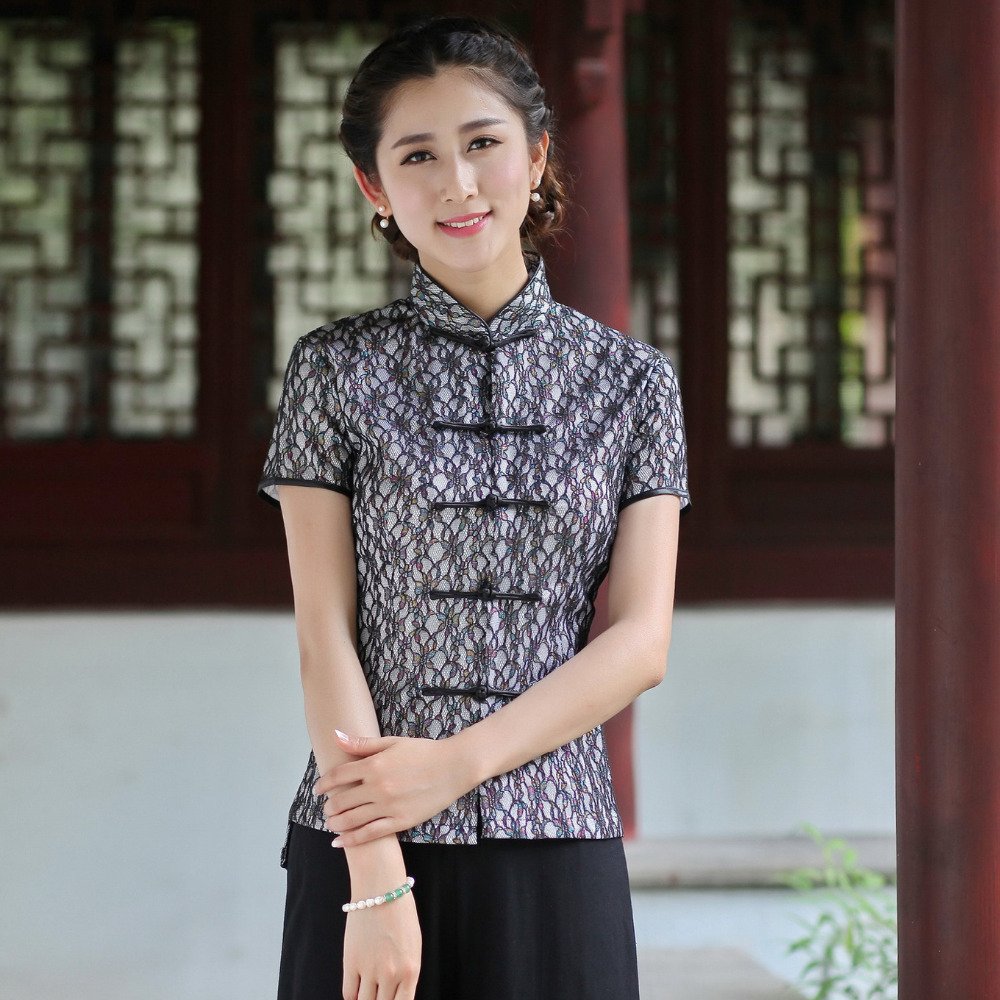 Китайская рубашка женская