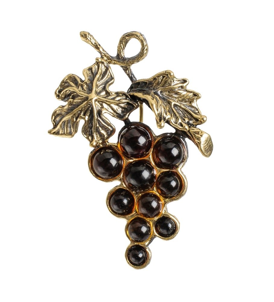Подвеска виноград из жемчуга