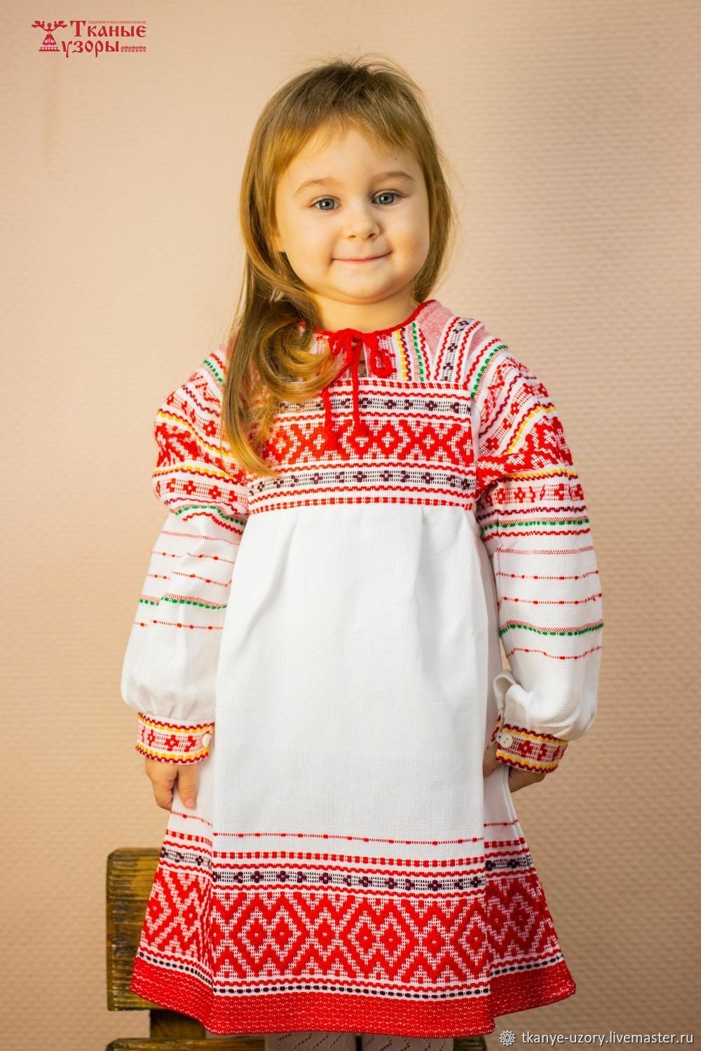 Детское платье в народном стиле