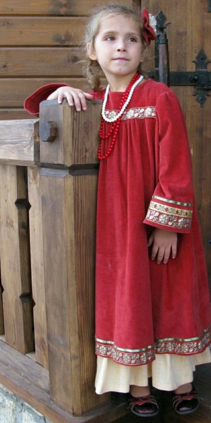 Русское платье для девочки