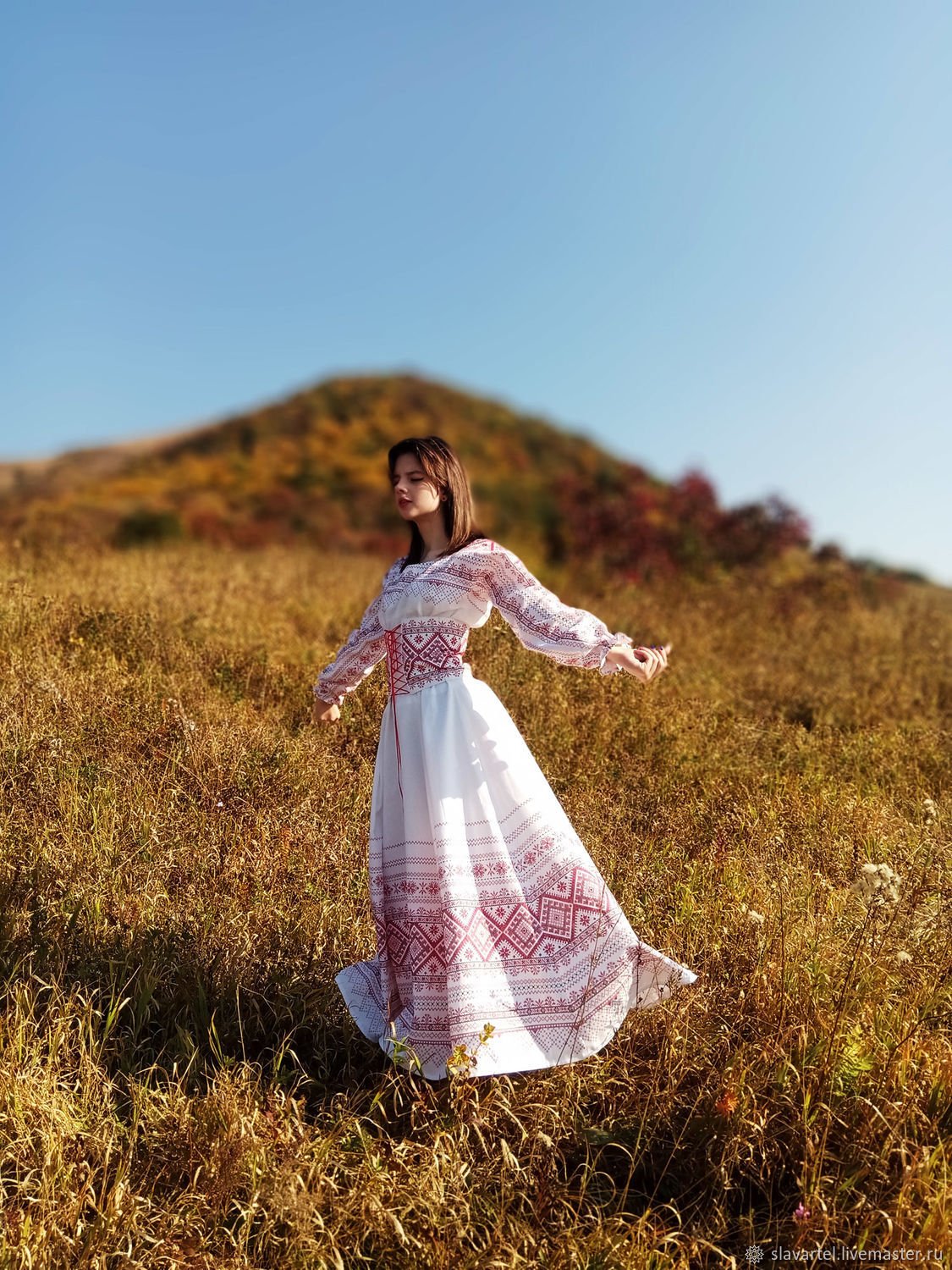 Славянский сарафан