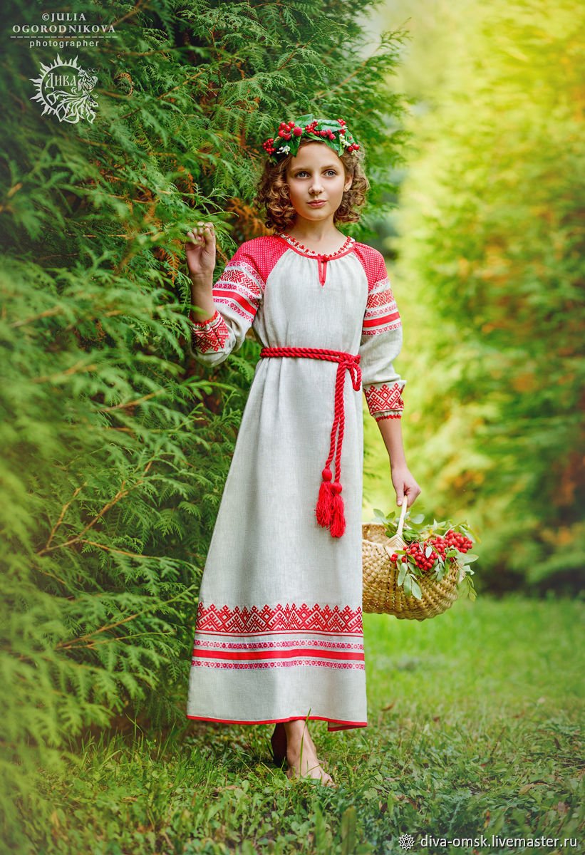 Мода этно Славянский стиль