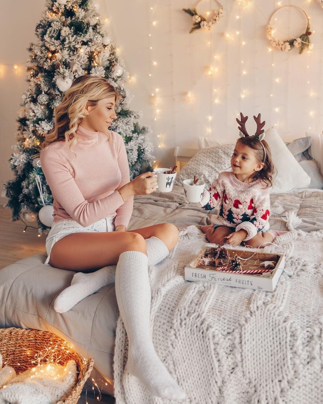 Зимний образ для ресторана