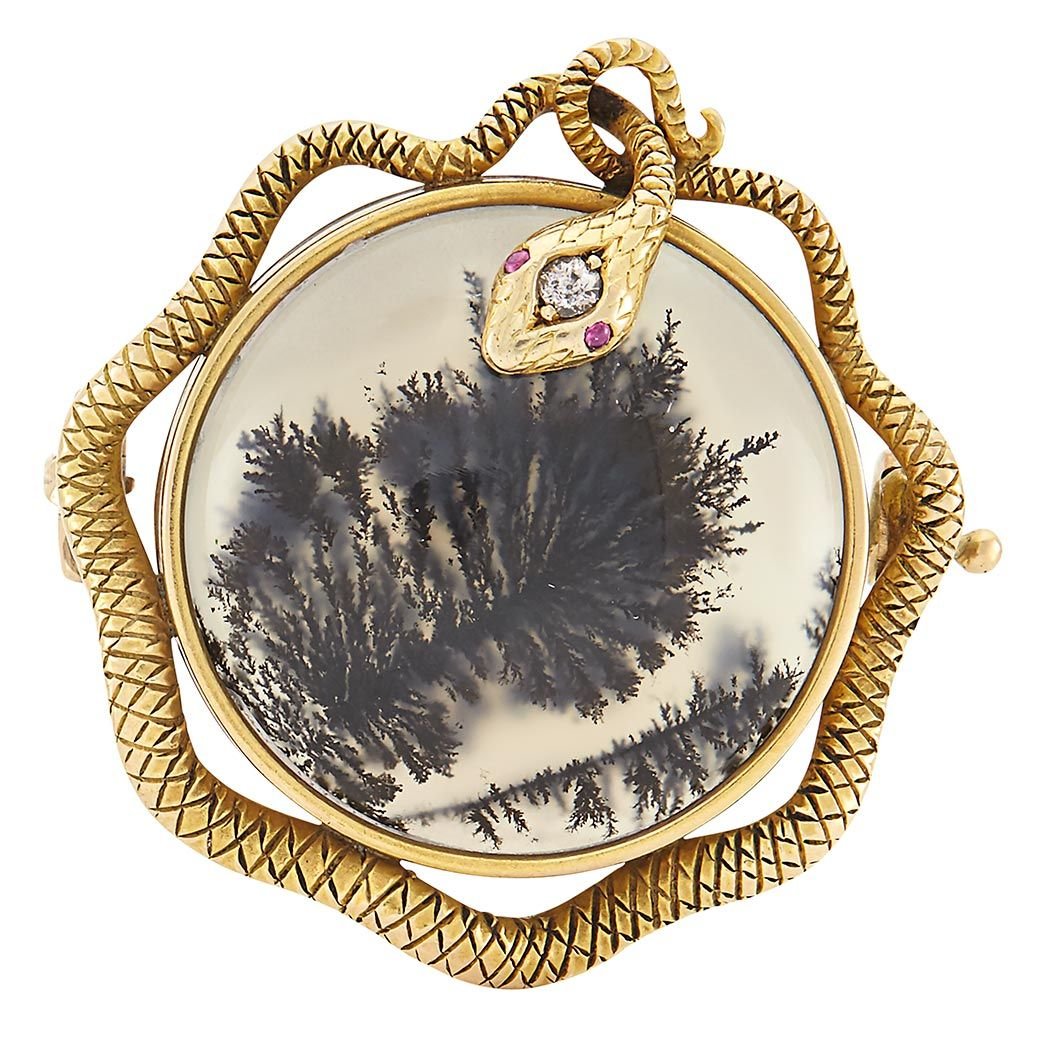 Моховой агат украшения