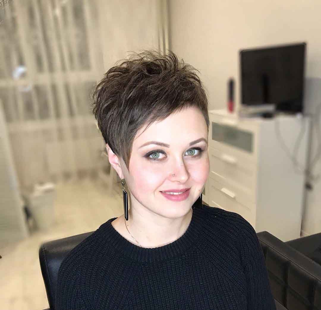 Стрижки для полных