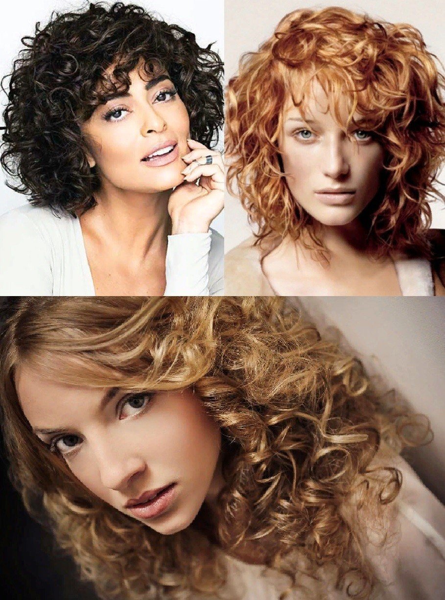 Волнистое каре биозавивка