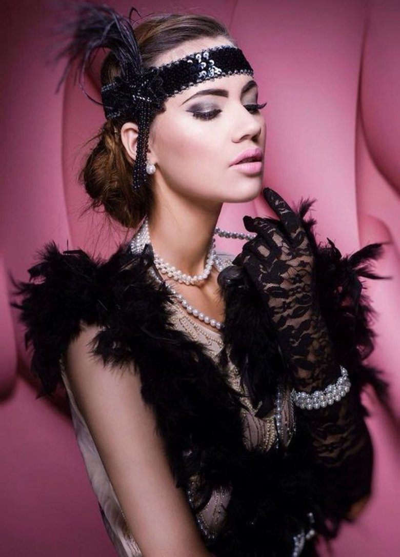 Макияж 30-х годов Чикаго