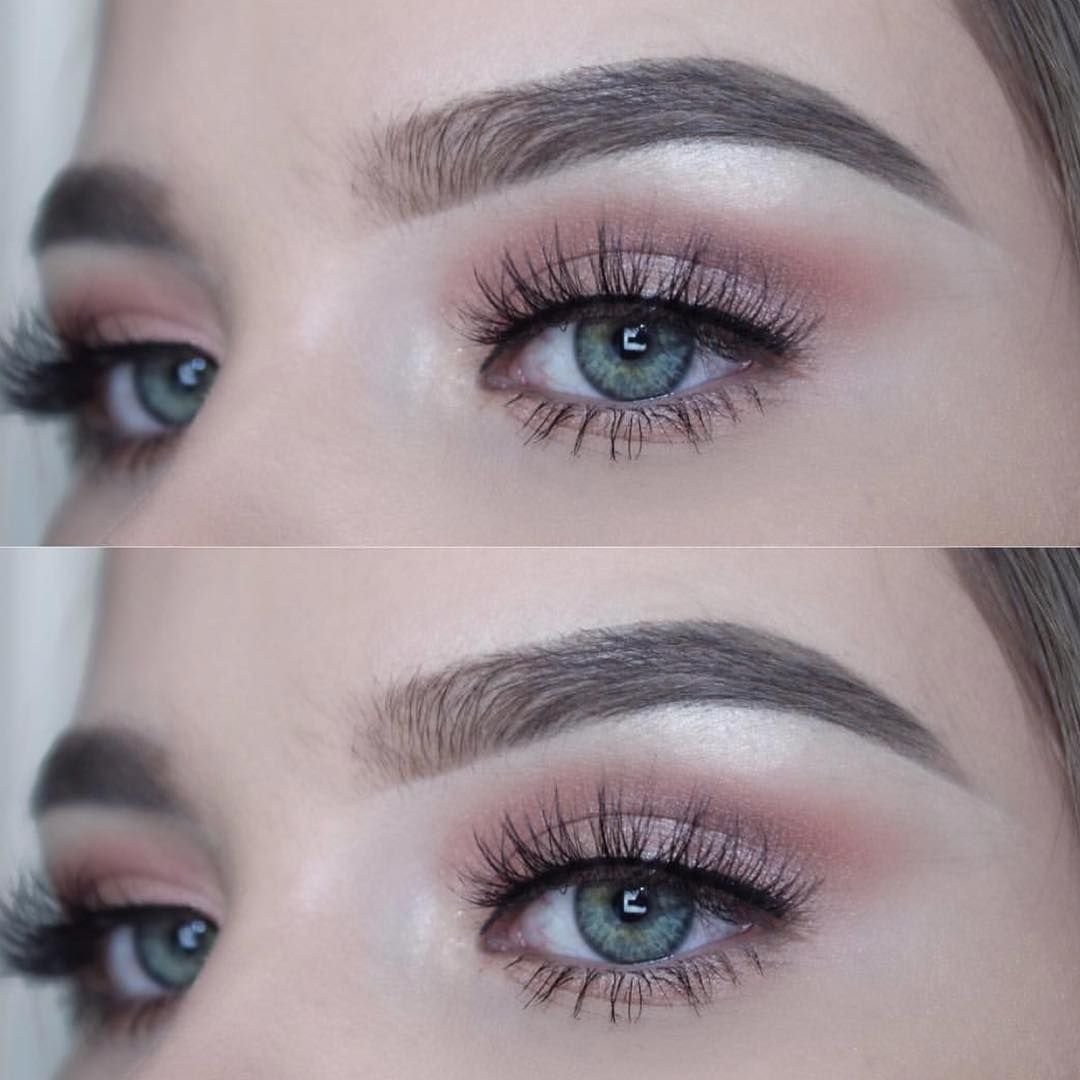 Макияж с черными волосами