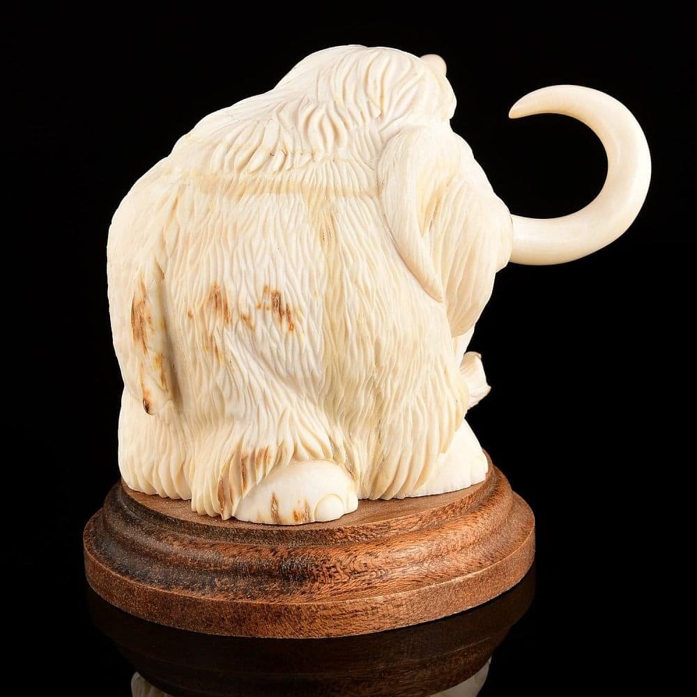 Резьба бивень мамонта Китай