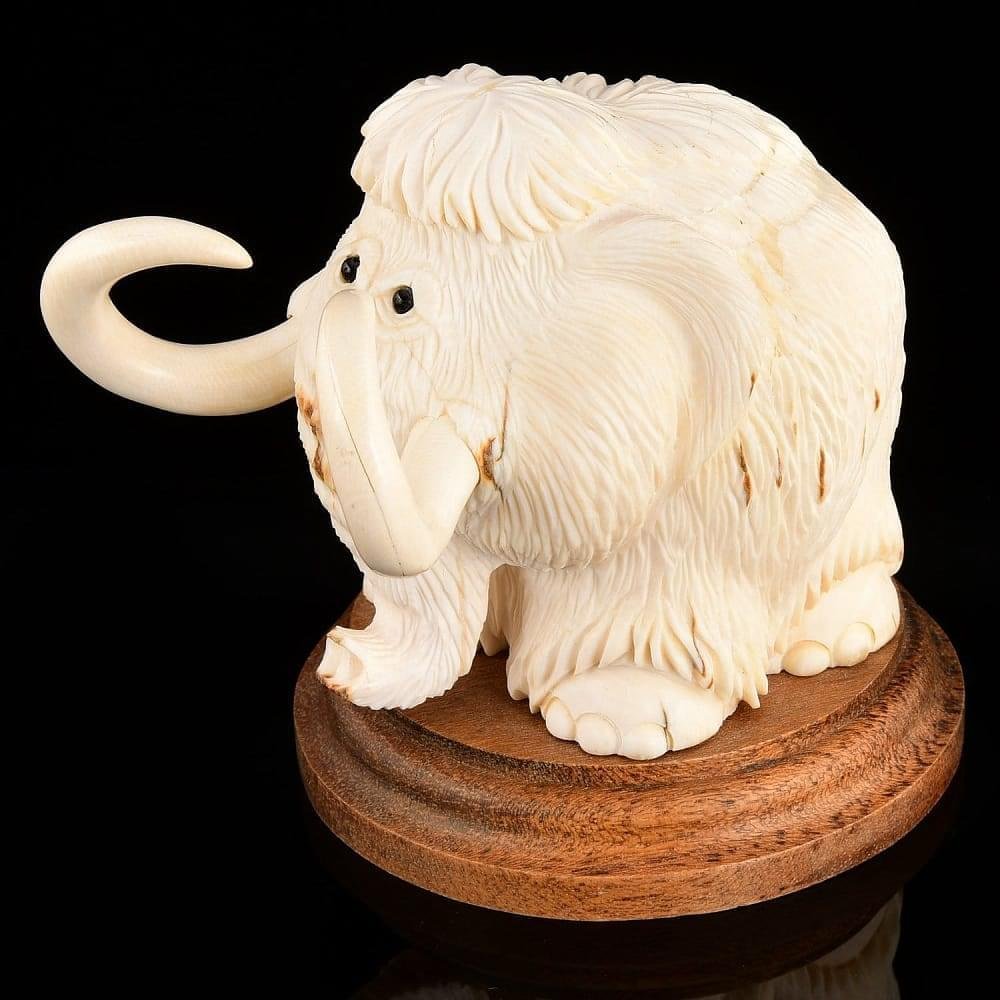 Китайская резьба бивня мамонта
