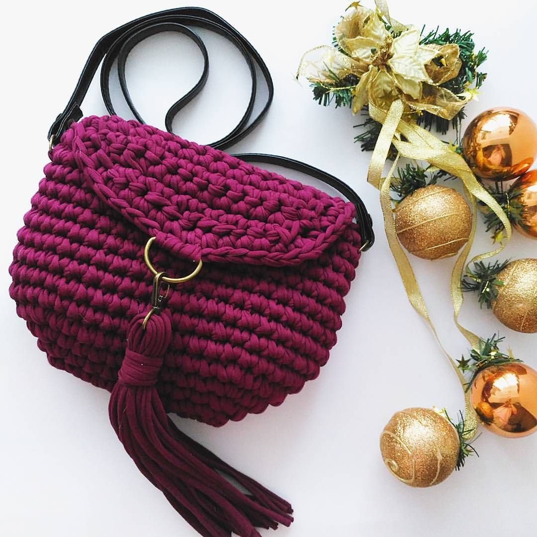 Сумка вязаная