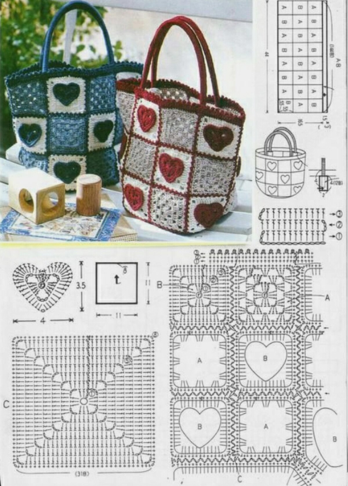 Сумка крючком для начинающих простая круглая