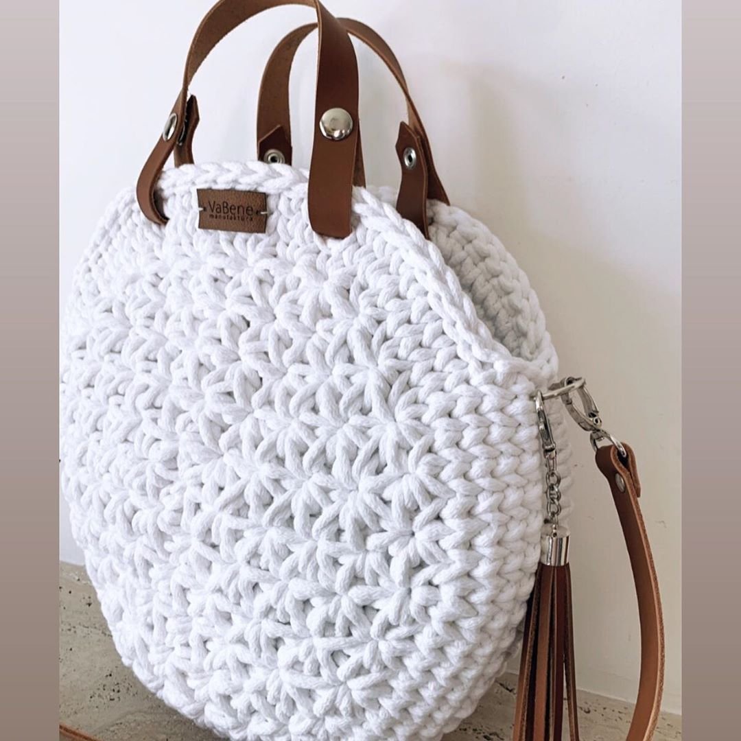 Вязаные сумки крючком