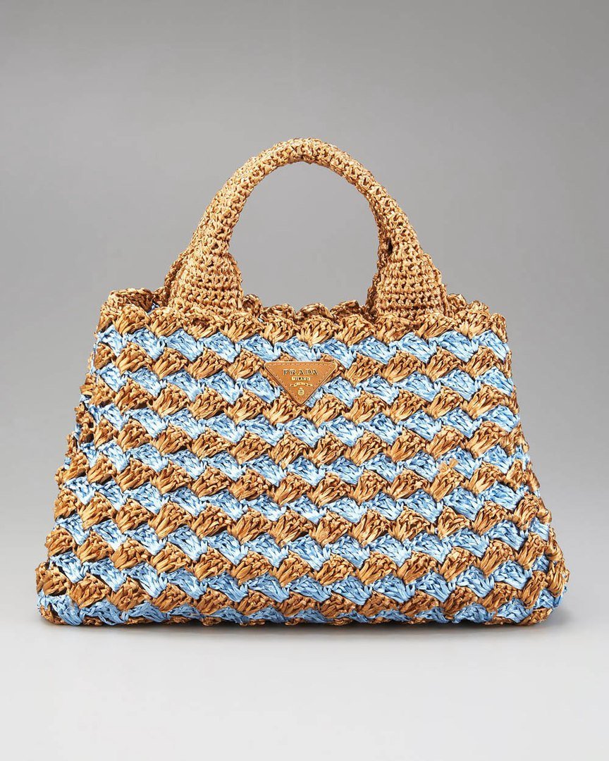 Prada Raffia Bag