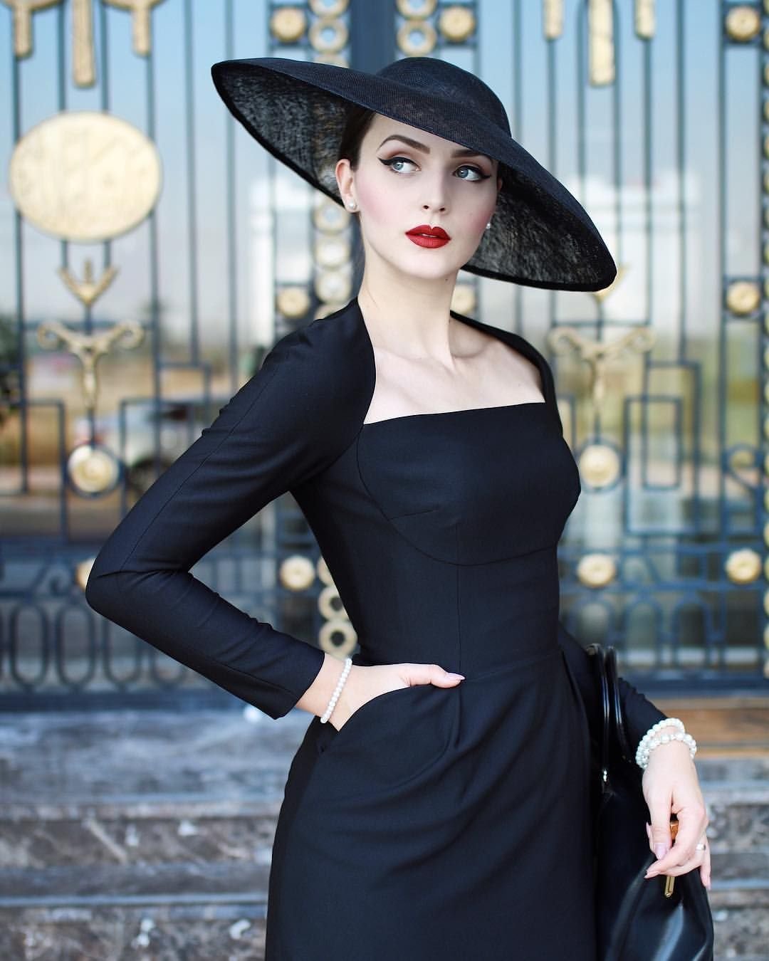 Женщина вамп стиль