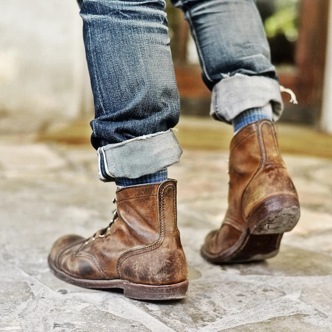 Пальто с берцами