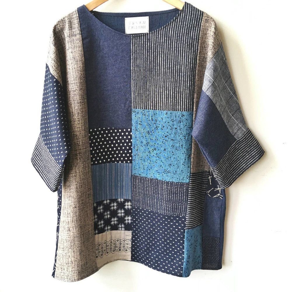 Вязаный кардиган из квадратов