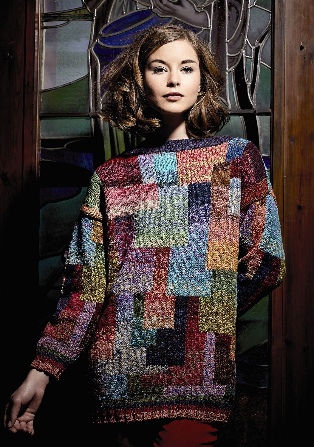 Яркие вязаные вещи