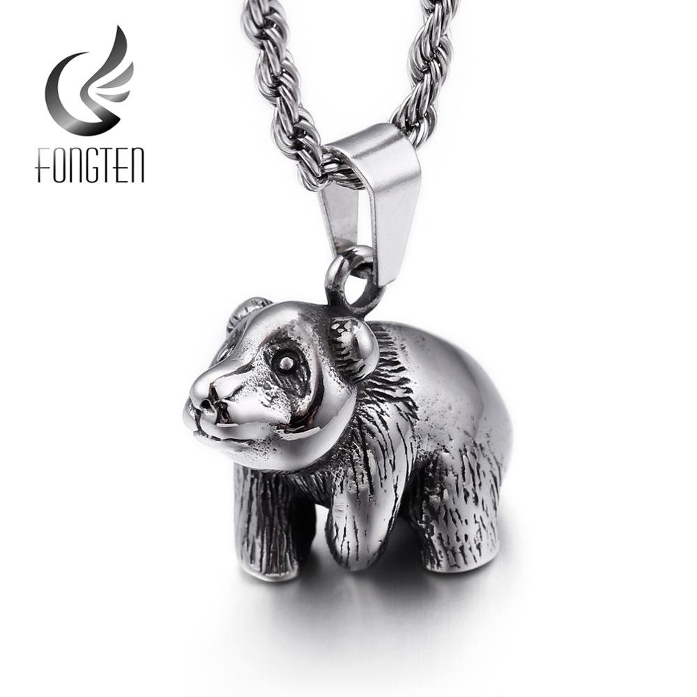 Серебро Калон медведь кулон