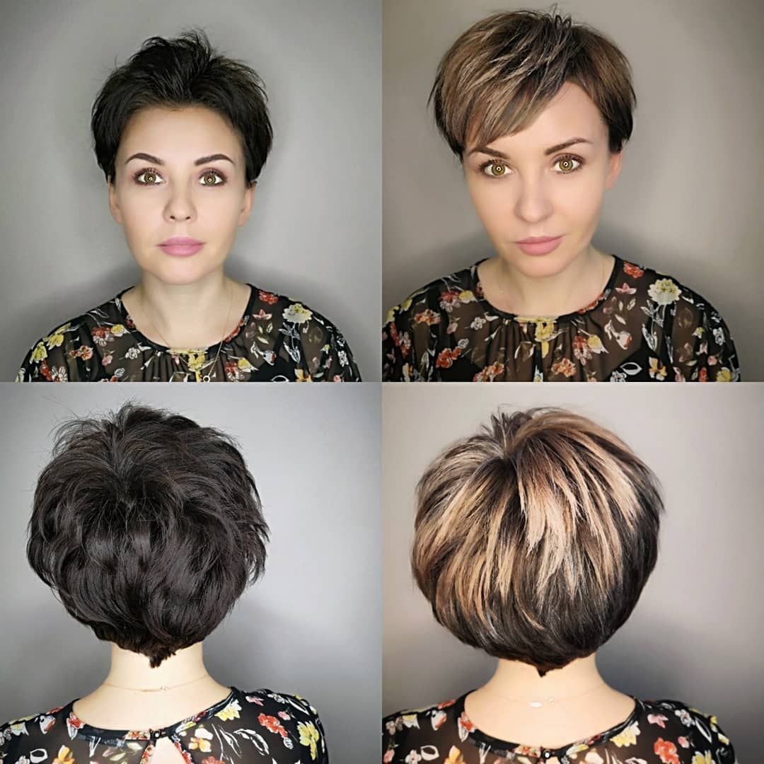 Модные стрижки 2021 женские на короткие волосы