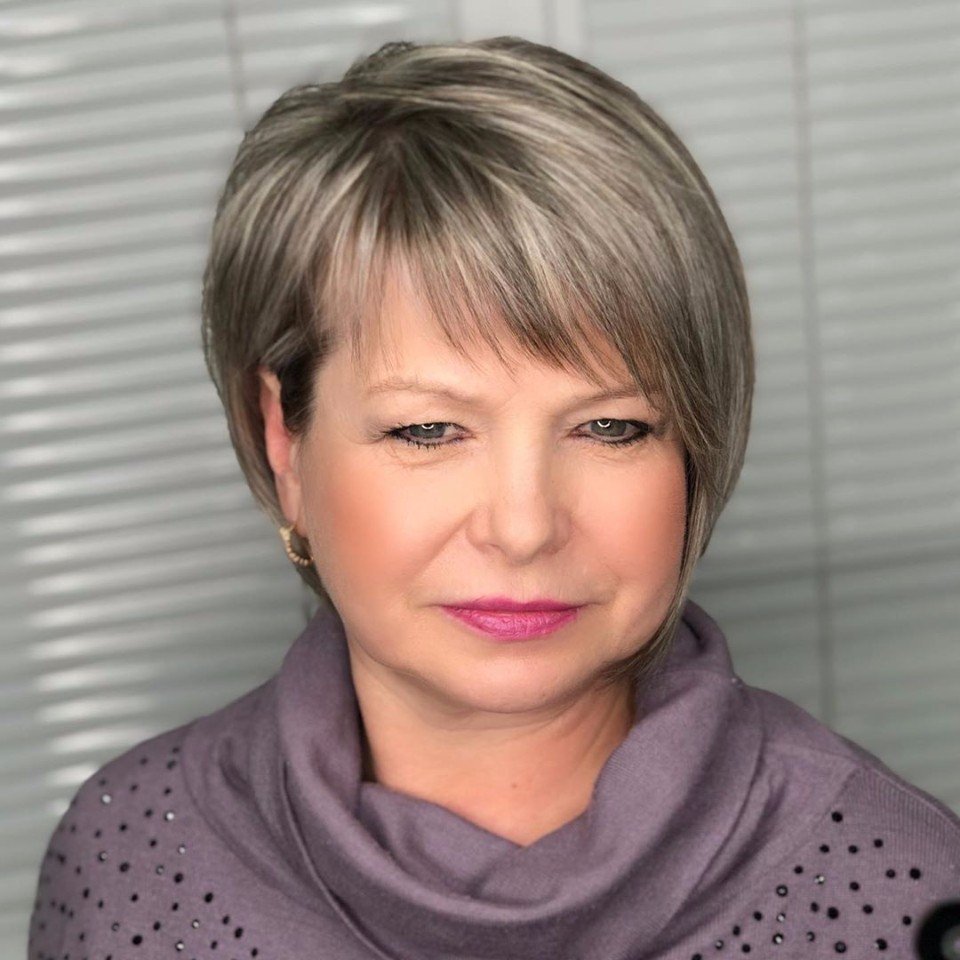 Стрижка для подны-х женщин