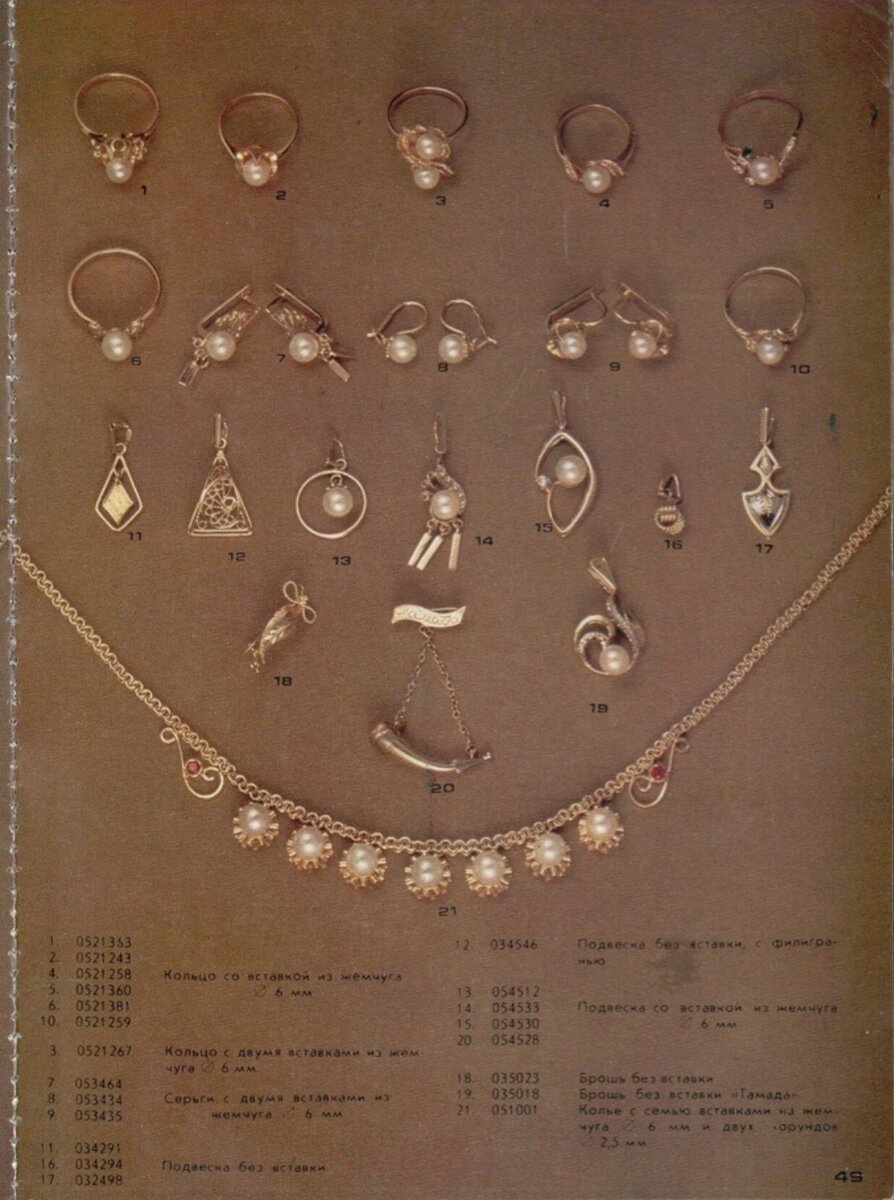 Винтажные украшения СССР