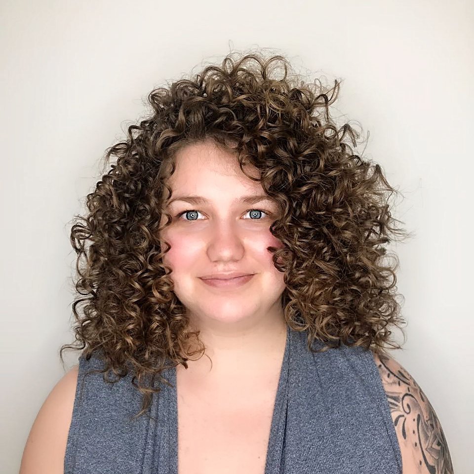 Афро кудри для полных женщин