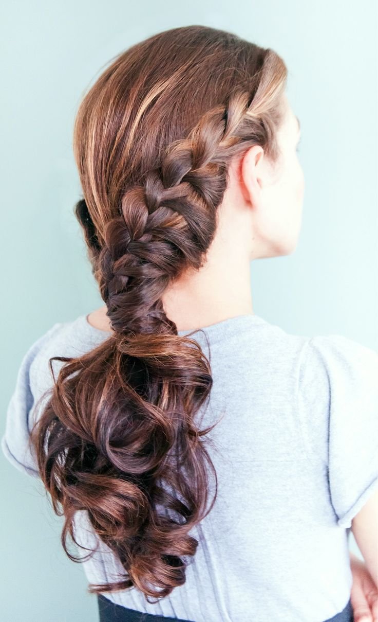 Интересные прически косы