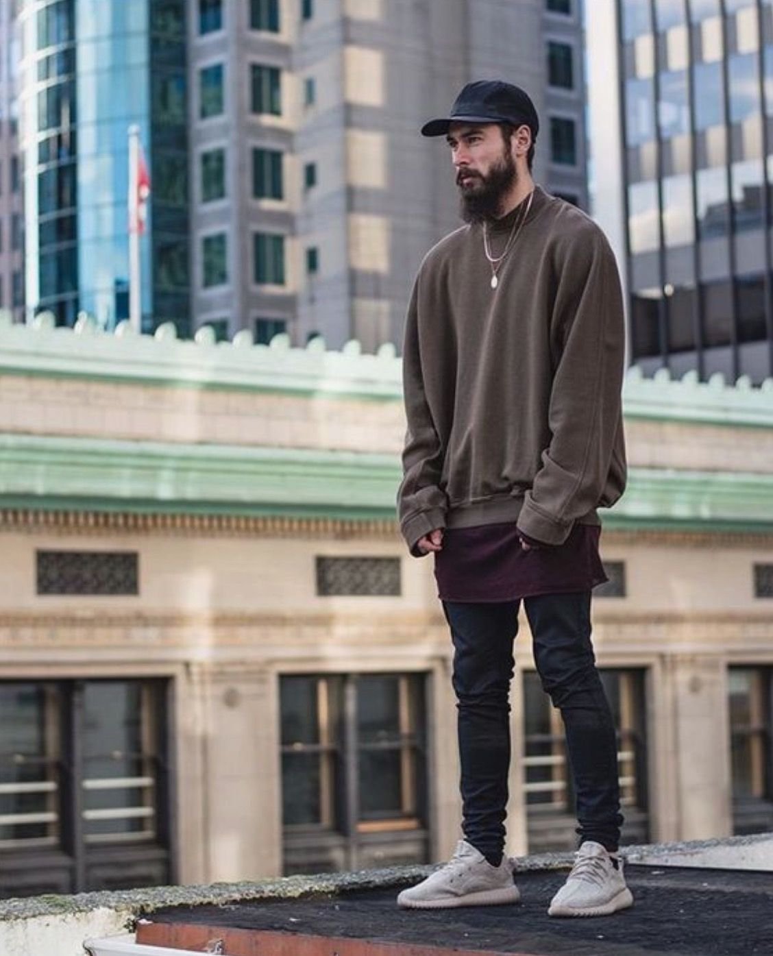 Мужской оверсайз стрит стайл