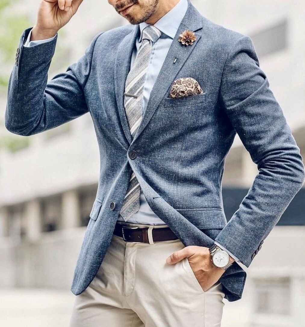 Свадебный образ жениха без пиджака