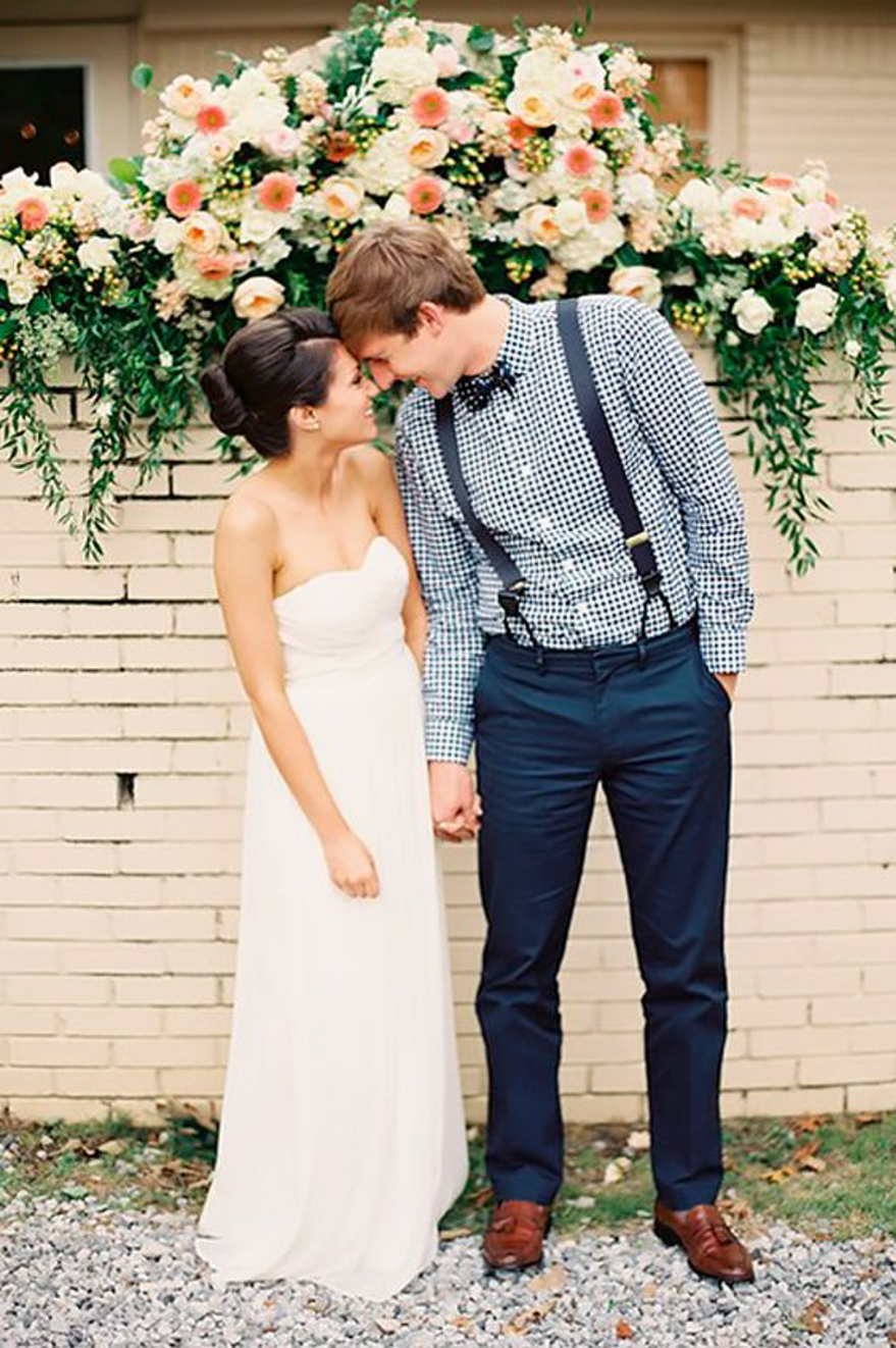 Свадебный костюм в стиле Кэжуал