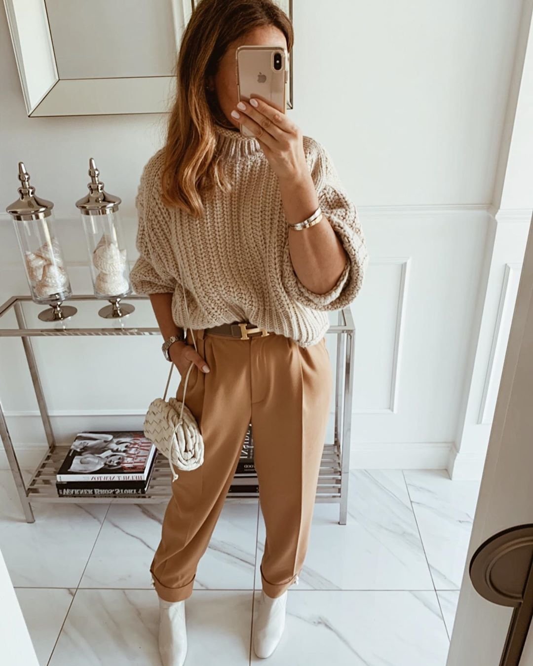 Образ с джинсовыми шортами