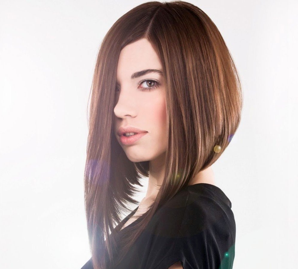 Стрижки каре удлиненное. Карэ Боб