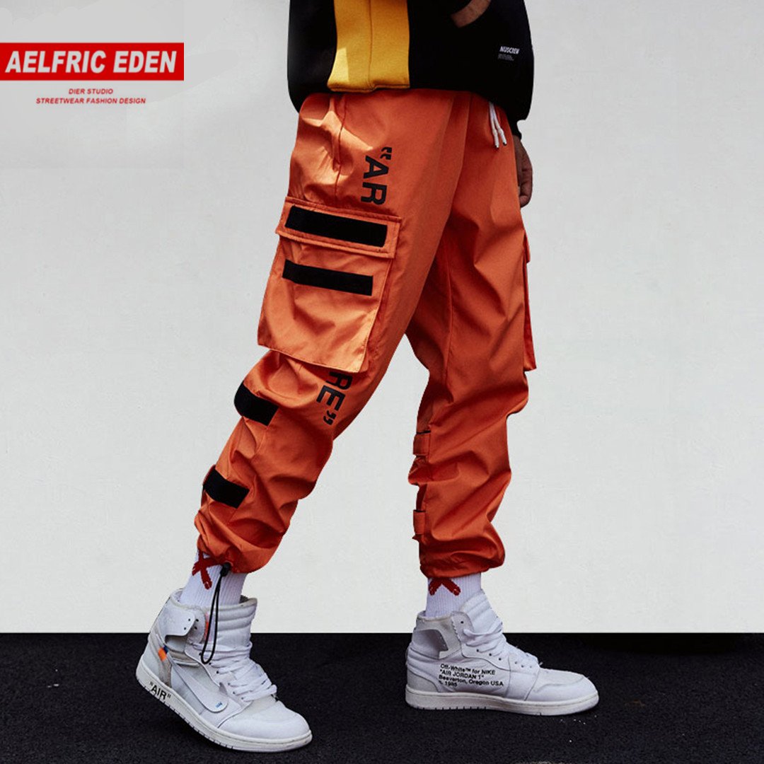 Штаны карго хип хоп 2020