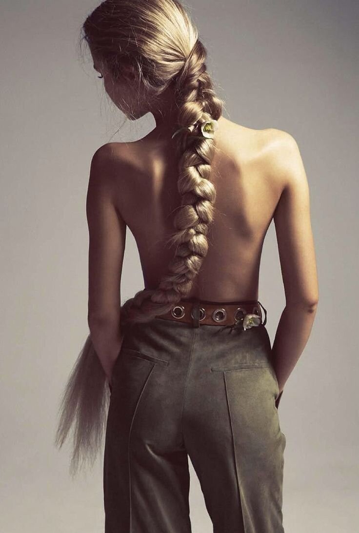 Косички для девушек на длинные