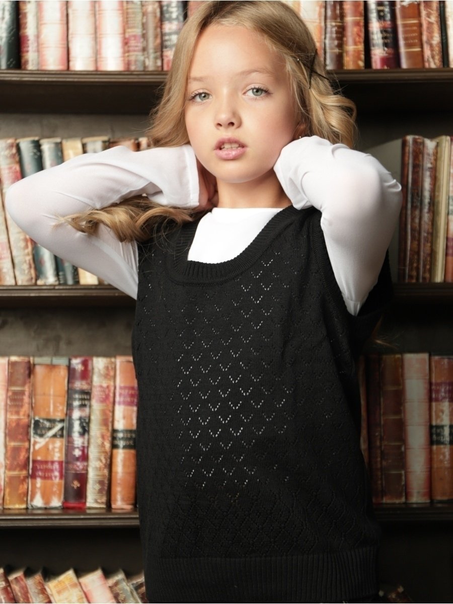 Zara вязаная жилетка