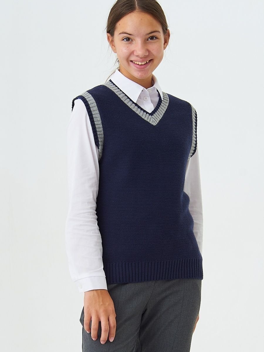 Жилет удлиненный трикотажный Stradivarius