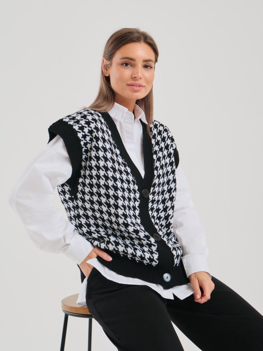 Жилет вязаный мери ТЕЗ