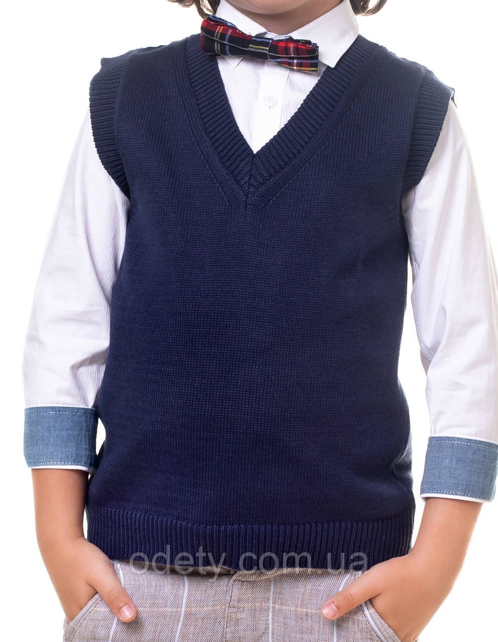 Узор для безрукавки для мальчика