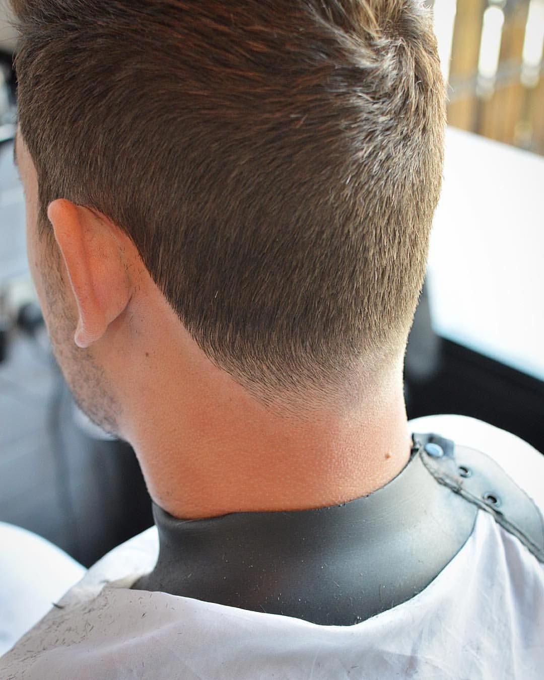 Кант сзади стрижка